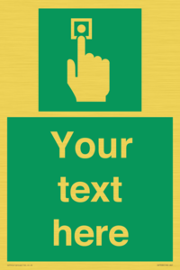 Custom Safe Condition Emergency call point